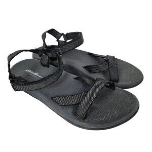 Eddie Bauer Black Strappy Water Trail Hiking Sandal 8